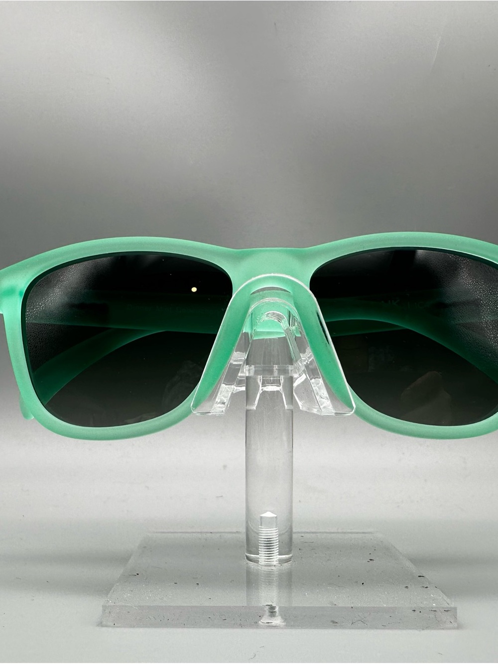 Goodr OG Sunglasses Dinner Mint Debauchery Mint Green Frosted Frame Dark Lens